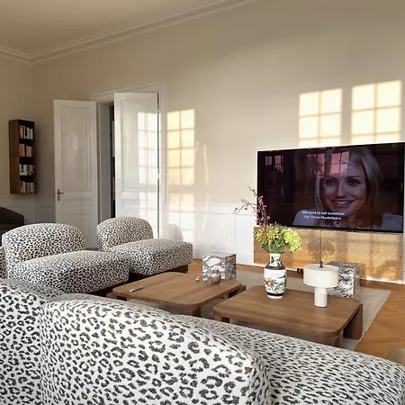 Appartement Modern Luxury 4br Near King's Garden Kopenhagen