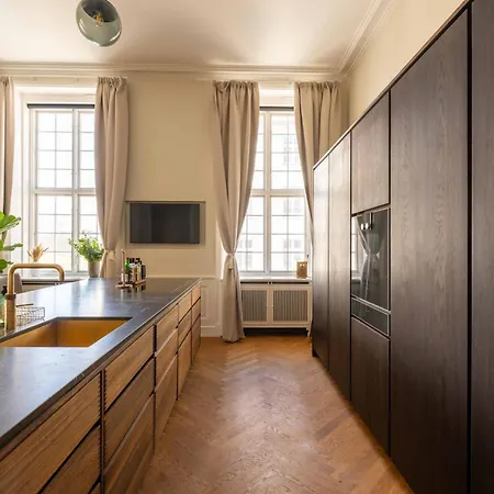 Apartmán Modern Luxury 4br Near King's Garden Kodaň